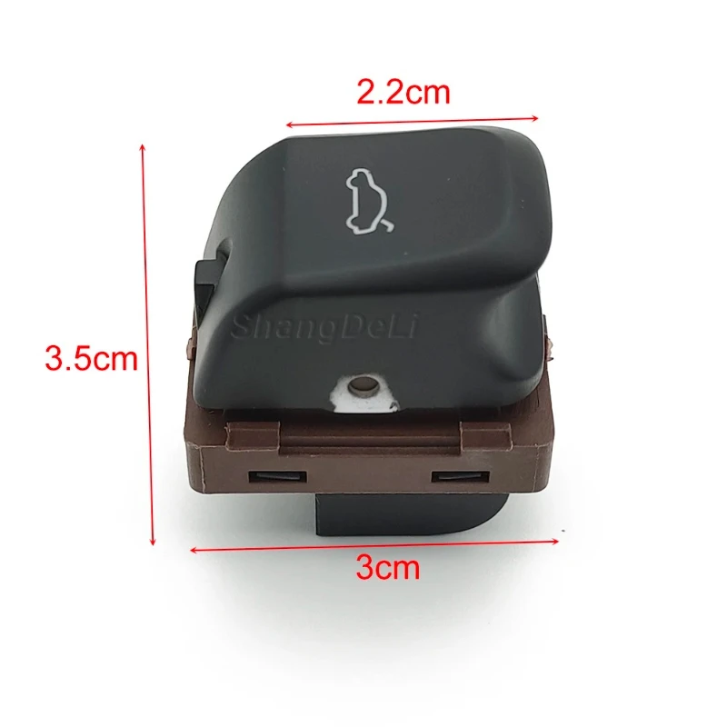 For Audi A4 B8 A6 Q3 Q5 2008-2012 Car Trunk Lock Release Switch Rear Tailgate Boot Opener Deck Lid Switch Button - Image 3