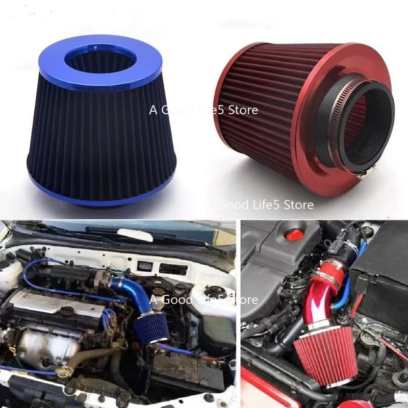 

Applied To Automobile Large Diameter Intake High Flow Filter for Mushroom Head Dustproof Air Filter Modified Air Filter
