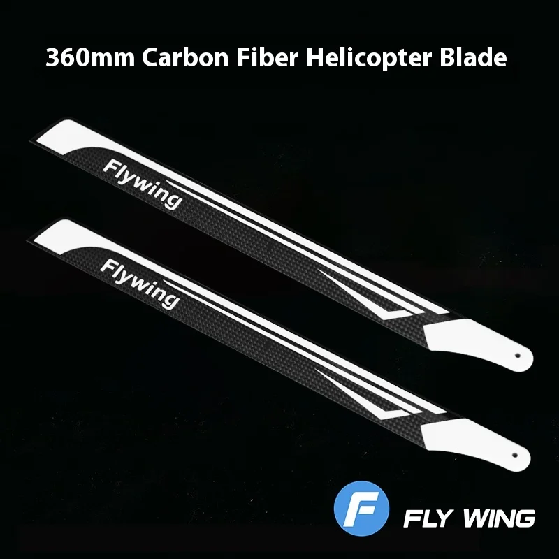 

360mm Carbon Fiber Large Blade Suitable For Taishi X360 Yatuo 450l 470l Fw450 Helicopter Propeller Blade Replacement Parts