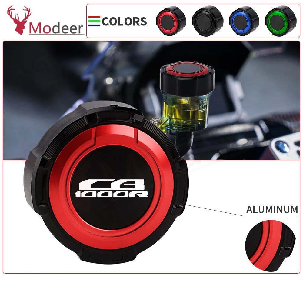 

4Color New Brake Fluid Reservoir Bottle Tank Cap Cover For Honda cbr600rr cb1000r cbr1000s cbr1000rr CBR 600RR 1000R 1000RR RR