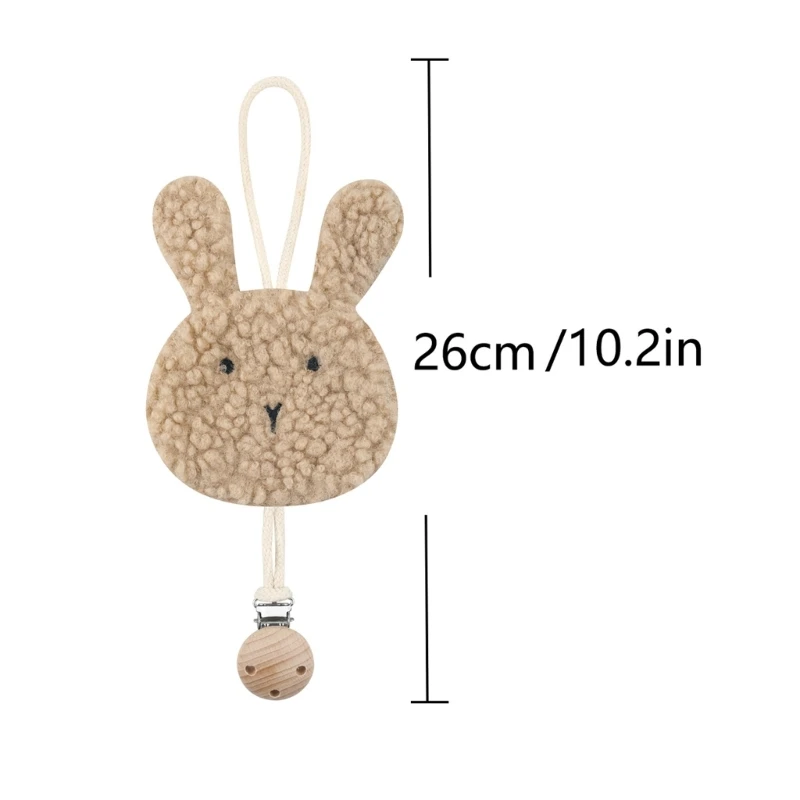 Schattige Dieren Baby Fopspeen Riem Baby Pasgeboren Fopspeen Clip Ketting Tepel Houder Opknoping Ornament Douche Cadeau