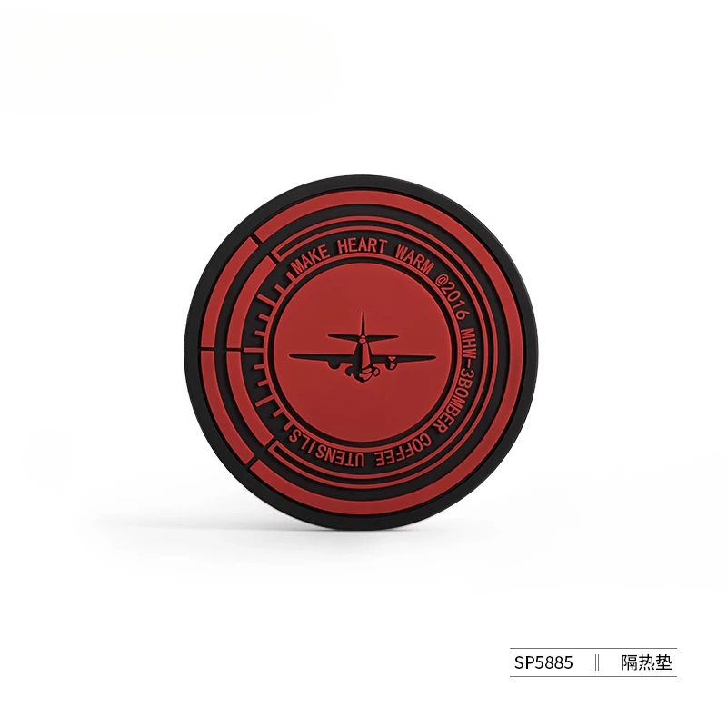 

For MHW-3 Bomber Bomber Mocha Pot Silicone heat insulation and heat-resistant pad, multi-functional coffee coaster