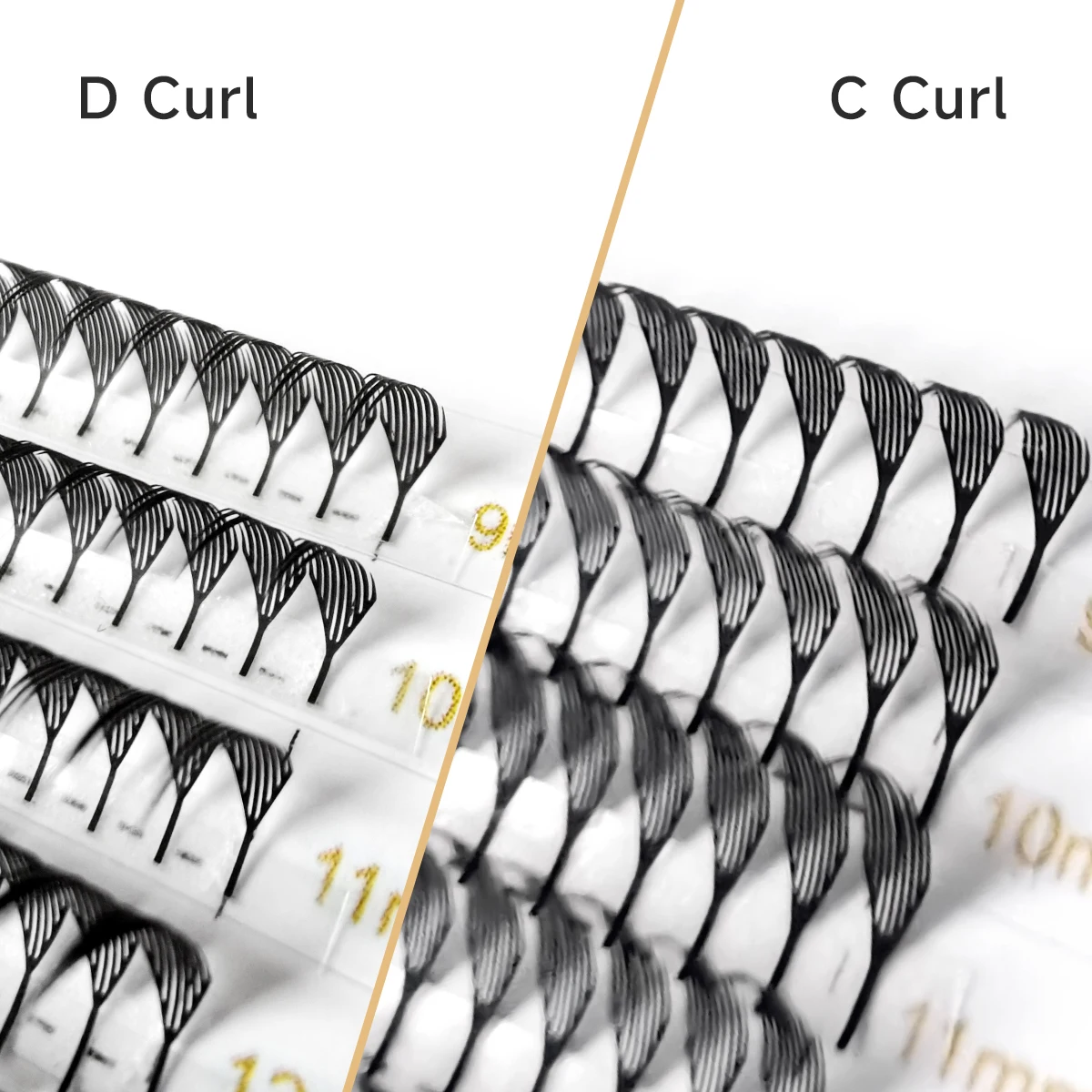 Blank Card Comic Spire Lashes 9-13mm Flowering Premade Fans 240 Fans Eyelashes Individual Volume False Lashes Makeup Tools