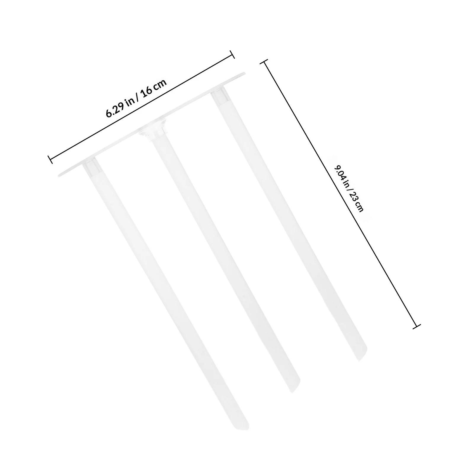 4Set Cake Dowel Floating Spacer Set for 8 Inch Multi-Layer Cakes Elegant Separation Design with Matching Straws for Cream