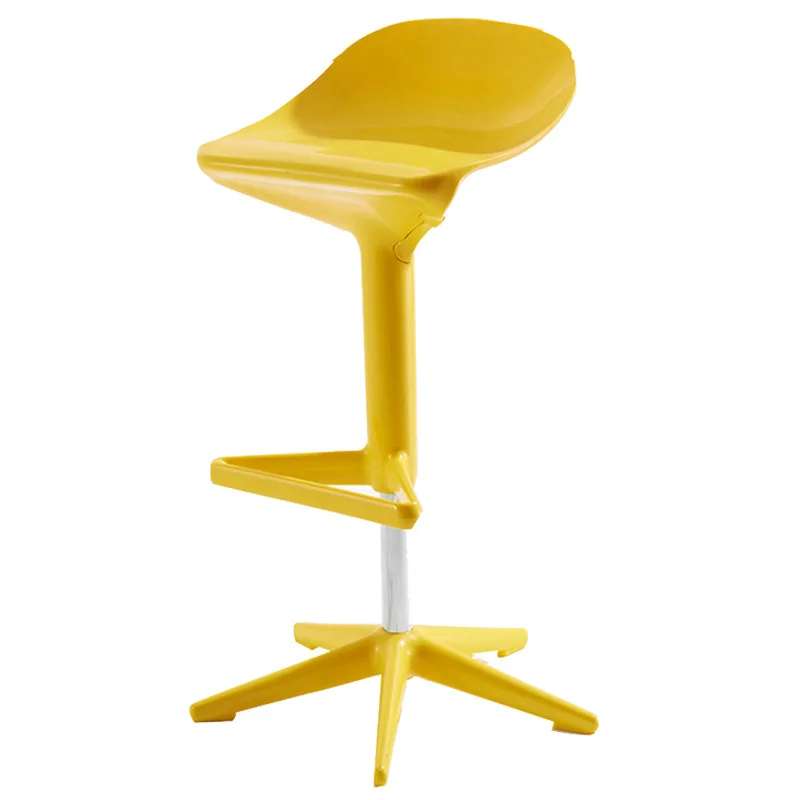 

LMM Creative Rotating Tall Bar Stool Simple Front Desk Chair Lifting Household Bar Chair