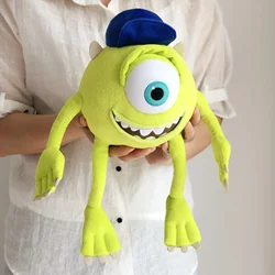 Disney-juguete de peluche de dibujos animados de la Universidad de monstruos, muñeco suave de ojos grandes, Mike, Wazowski, Maoguai, Sullivan, regalos para niños, 30cm