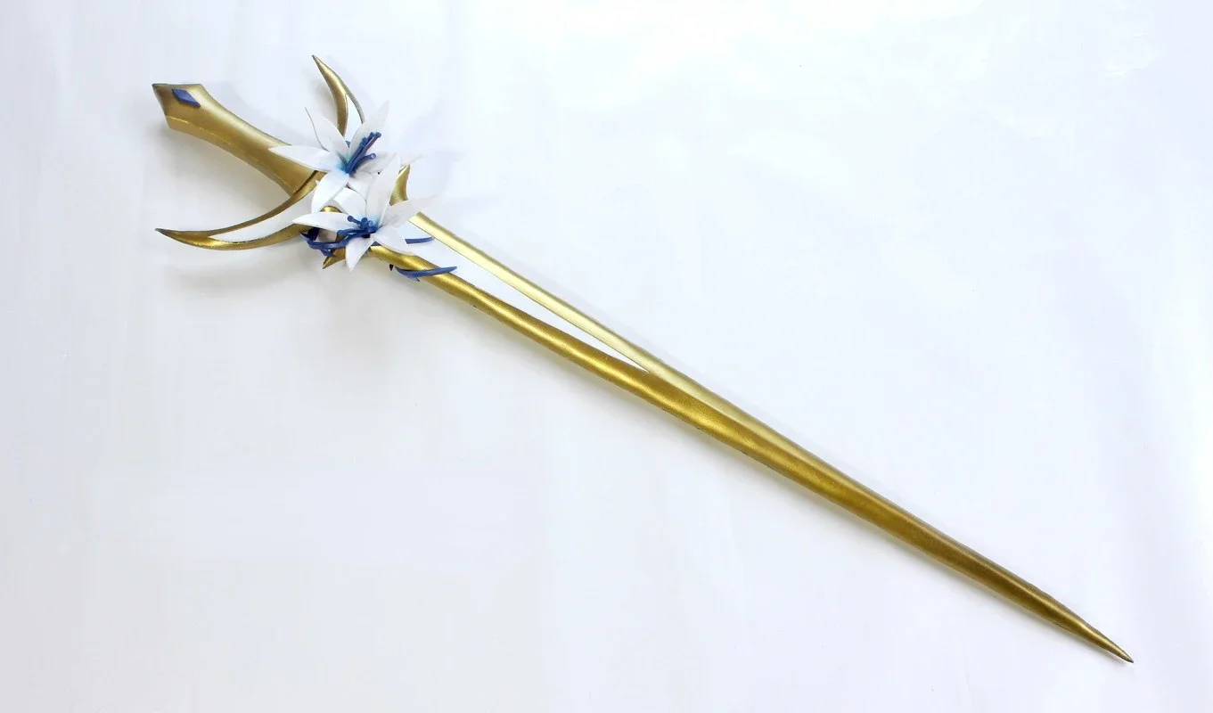 Hot Game Genshin Impact Lumine  sword  Cosplay Props Traveler Weapons for Halloween Christmas Party