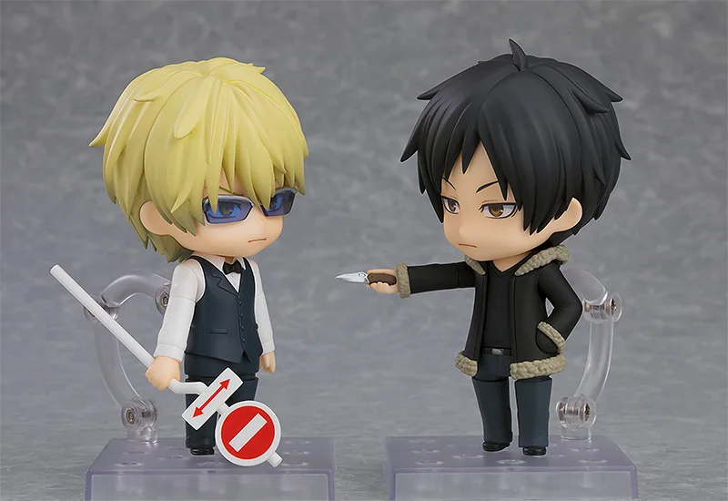 W magazynie Figurki anime DuRaRaRa!! Orihara Izaya 2295 Heiwajima Shizuo 2296 PVC Figurka akcji Zabawki Figurka Model Prezenty urodzinowe