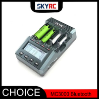 SKYRC MC3000 Bluetooth Cylindrical Battery Charger - Ni-MH/NiCd/NiZn Support & Phone APP Control via Headset Port