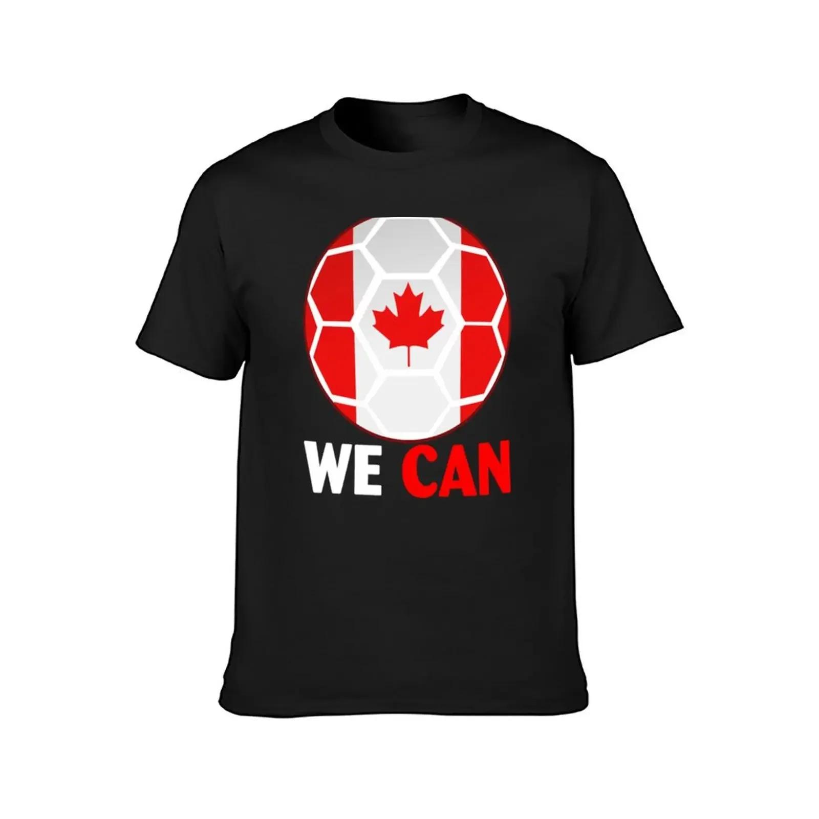 We Can Canada Flag T-Shirt graphics cotton graphic tees men t shirt