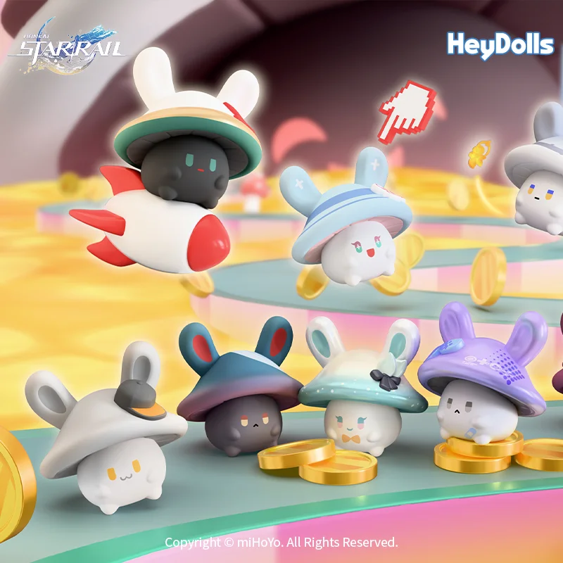 Honkai: Star Rail Cap & Cottontail Series Mini Figures