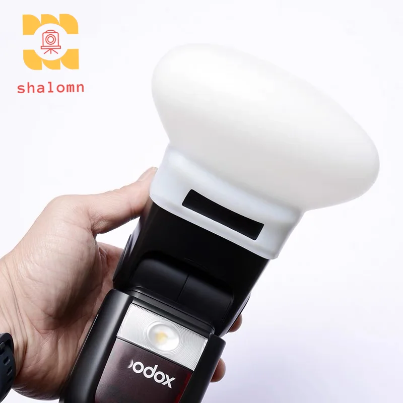 New Original Godox TT520 TT685 V860 Flash Diffuser Softbox For V850 AD200 Flash Silicone Diffuser