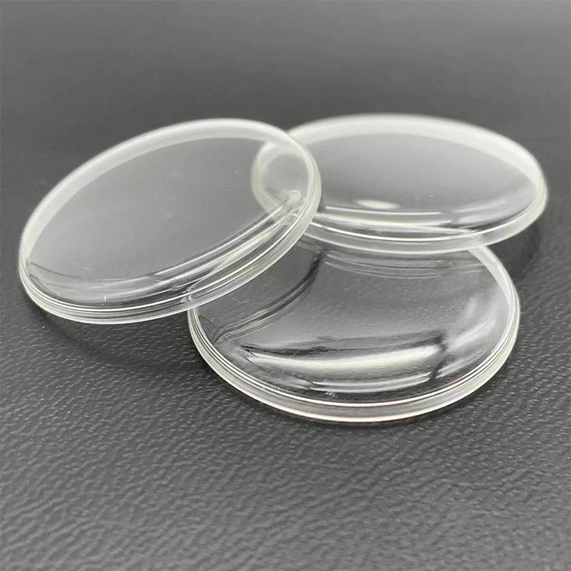 ❦28MM- 32.2MM Watch Accessories Mirror Organic Glue Cover Glass Lens Vintage Pot Cover Acrylic Plastic Protective Film Cover