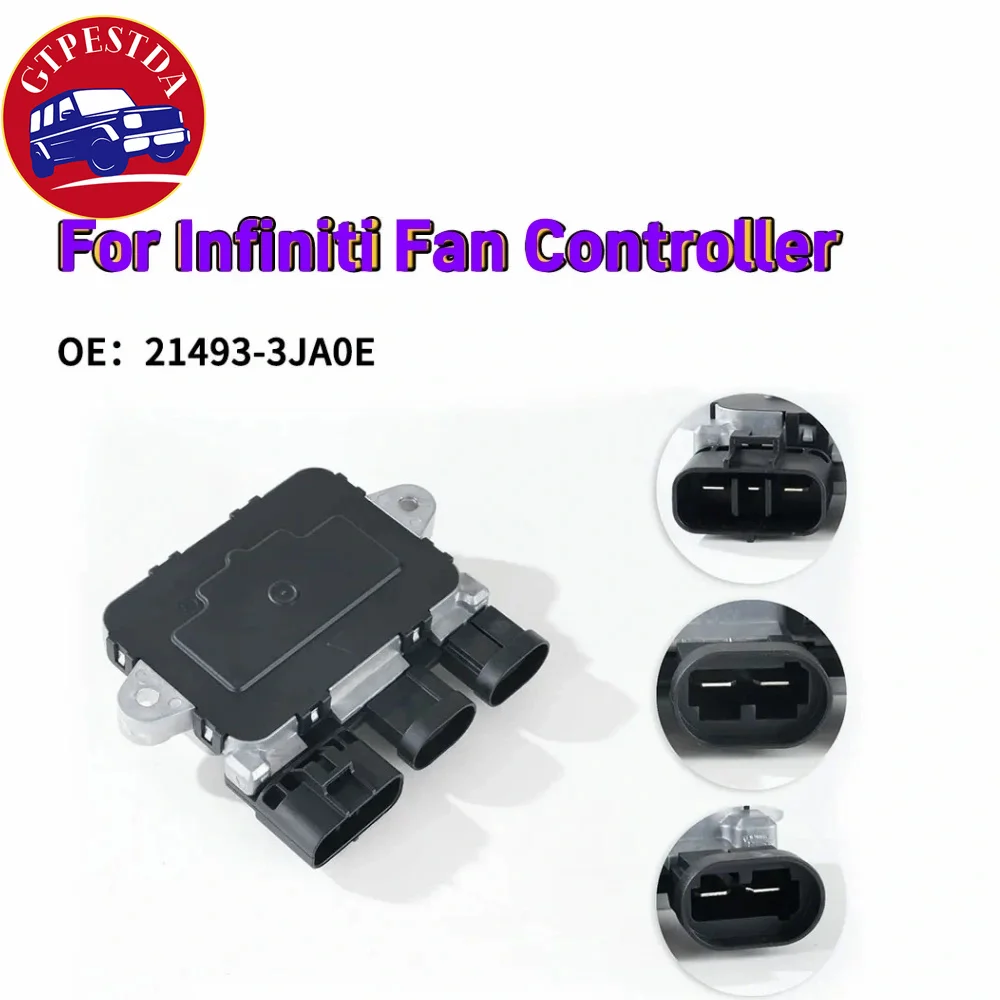 

1 шт. 214933JA0E новый для Nissan Pathfinder 2013-2020 Infiniti Q60 2014-2019, модуль управления вентилятором 21493-3JA0E 214933JA0E