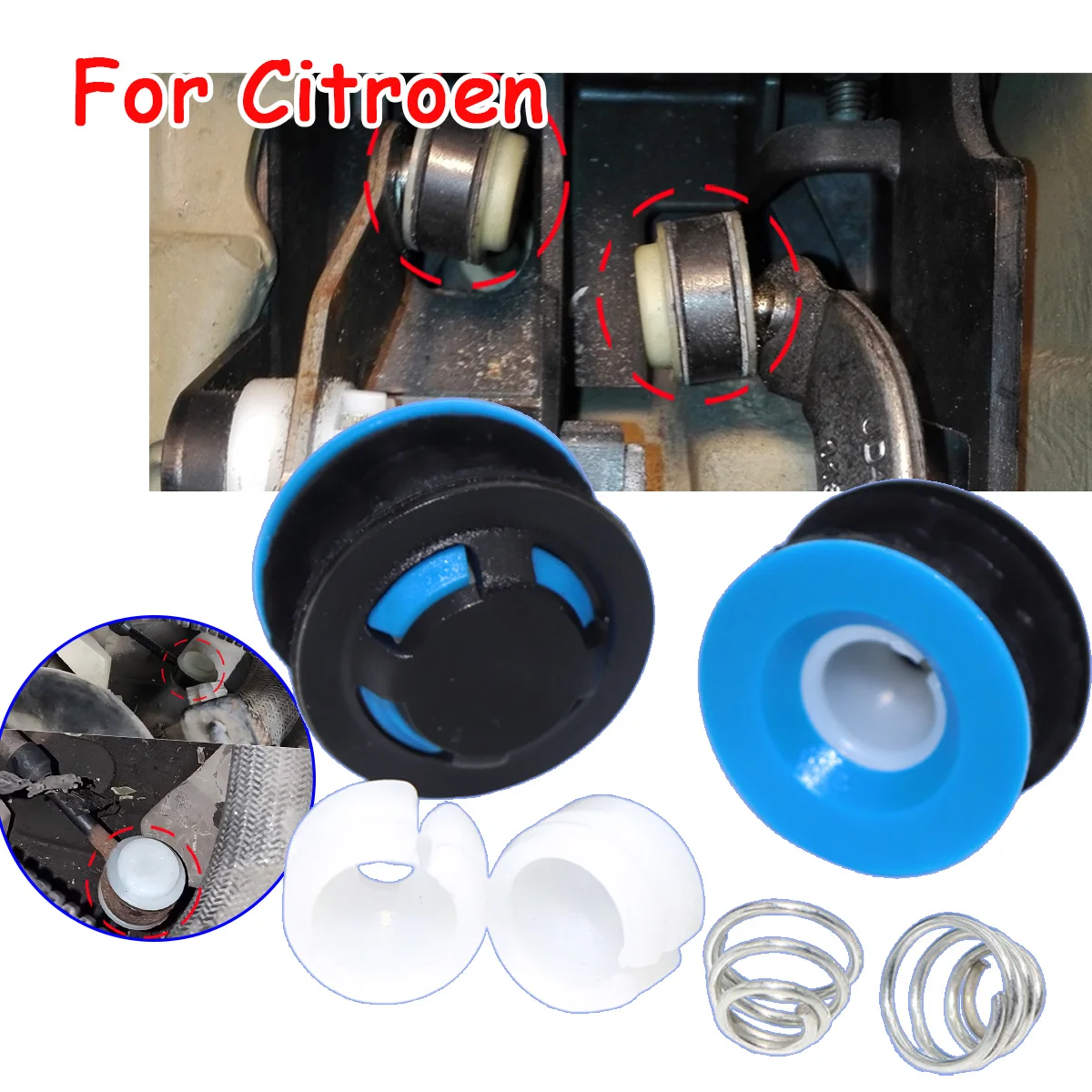 

MT Gear Shift Cable Linkage End Rod Bushing Gearbox lever For Citroen Berlingo Multispace SX/SY Cactus Grand Picasso B9 C3 C4 C5