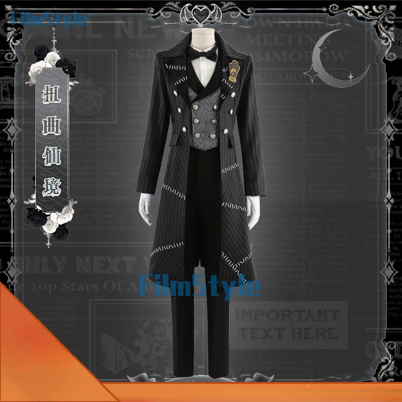 

Twisted-Wonderland Idia Shroud Cosplay Costume Uniform Halloween Carnival Party Christmas Play Role Clothes Clothing