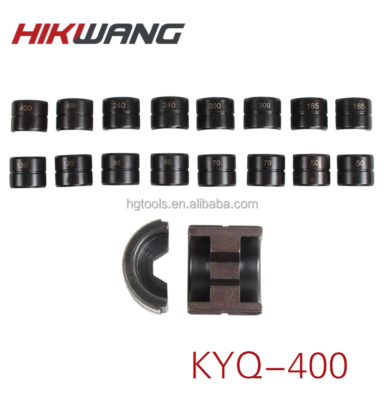 أداة العقص الهيدروليكية السريعة للأسلاك الطرفية KYQ-400 من 16 إلى 400 مم مربع