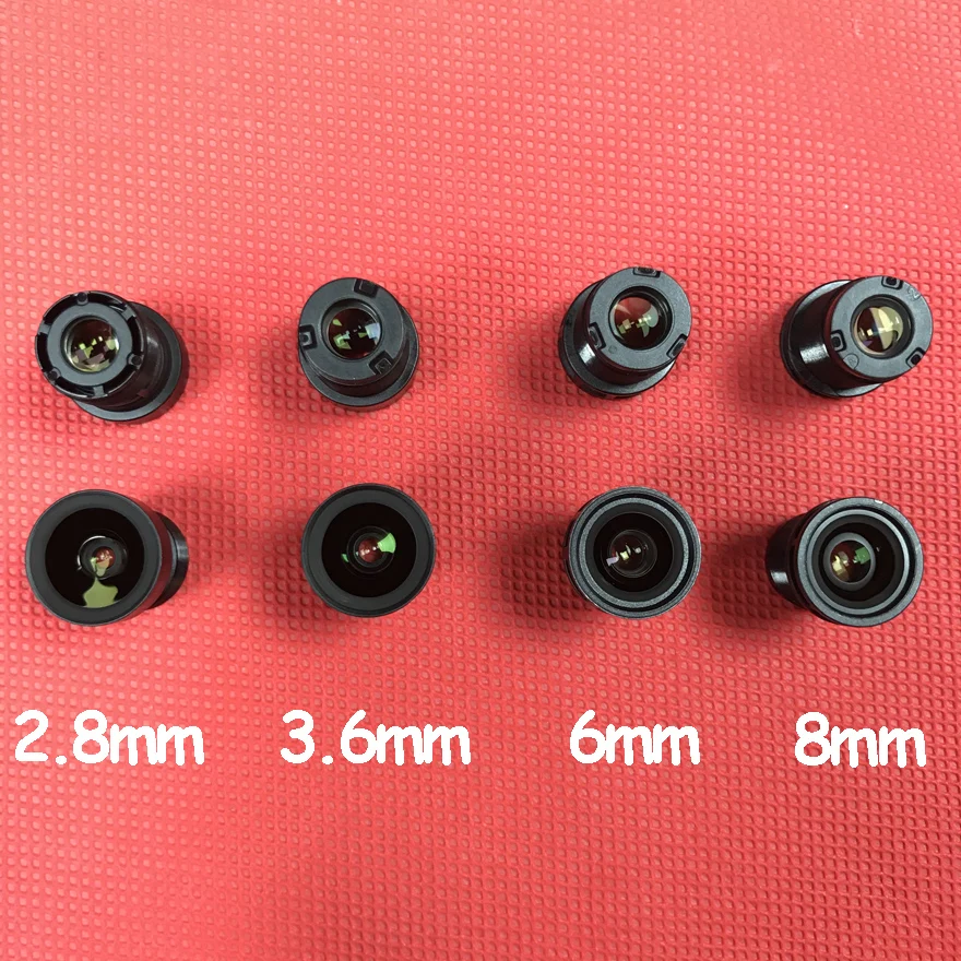 

3.0MP 5.0MP YTOT CCTV Lens 1/2.7" F1.6 M12 Mount 2.8mm/3.6mm/6mm/8mm HD Lens for IP AHD Security Surveillance Camera