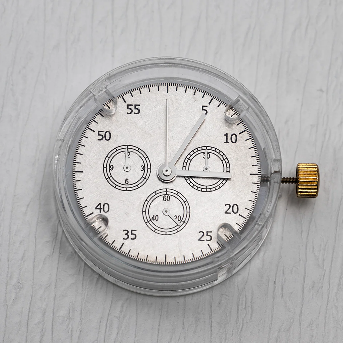 Dandong 7750 حركة كرونوغراف حركة ميكانيكية استنساخ حركة الساعة المعدلة ETA 7750 حركات استنساخ عالي الدقة