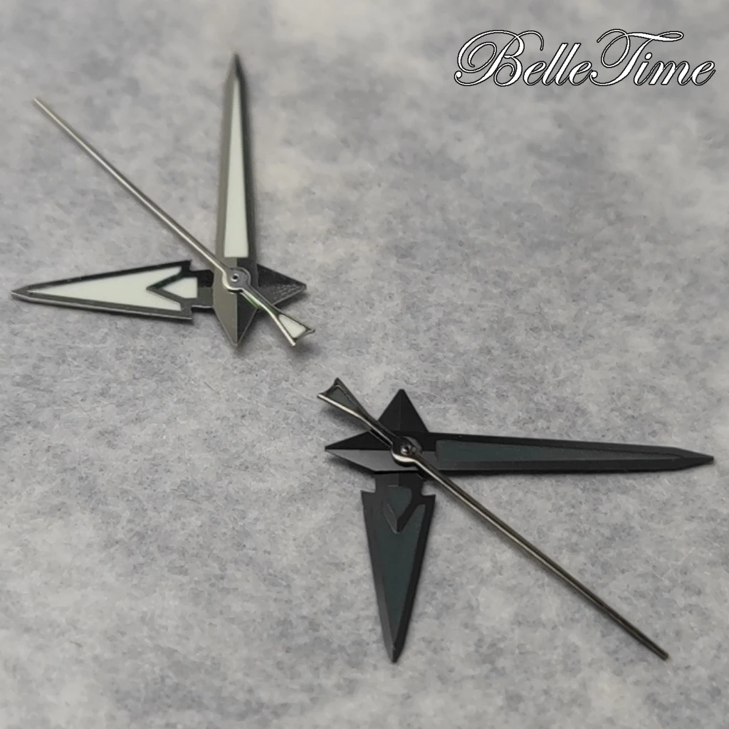 Silver/Gun/Black Gray/Gold/Rose Gold C3 Green Luminous Watch Hands For NH35 NH36 NH37 NH38 NH39 NH70 Movement Watch Accessories image 5