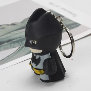Batman Eyes Glow Keychain, Action Figure, Collectable Model, Anime Toys, Children's Birthday Game, 6cm Main Batman Doll Sales - №1