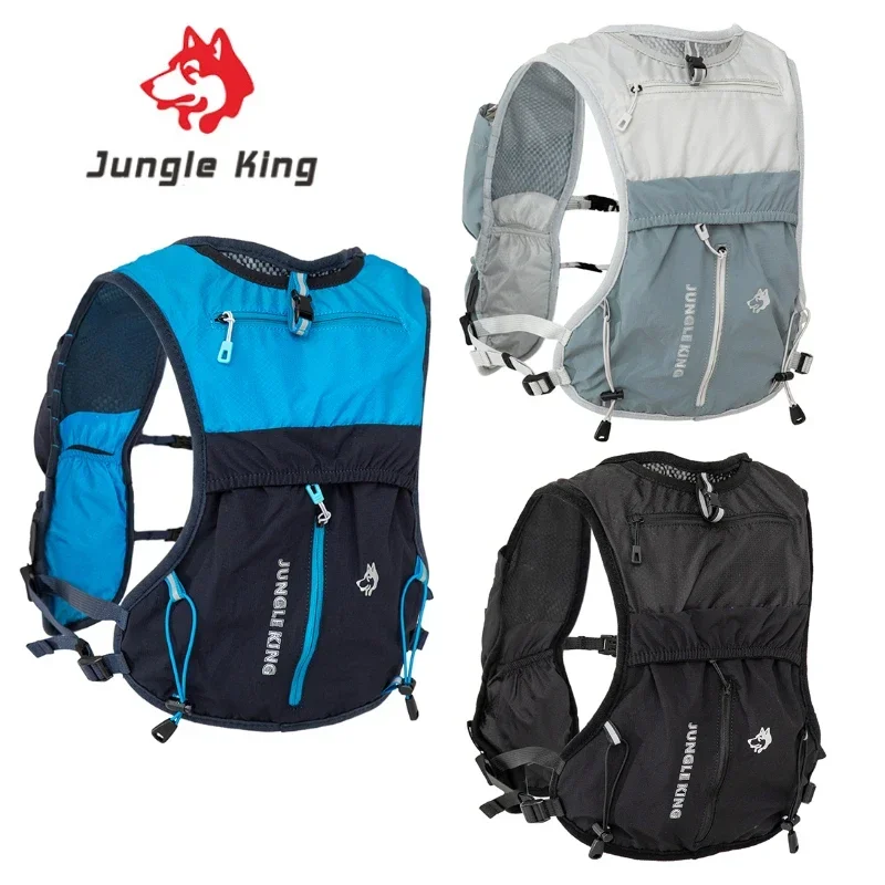 

JUNGLW KING Новый 8-литровый спортивный рюкзак для активного отдыха, гидратационный жилет для бега, путешествий, марафона и езды на велосипеде ﻿