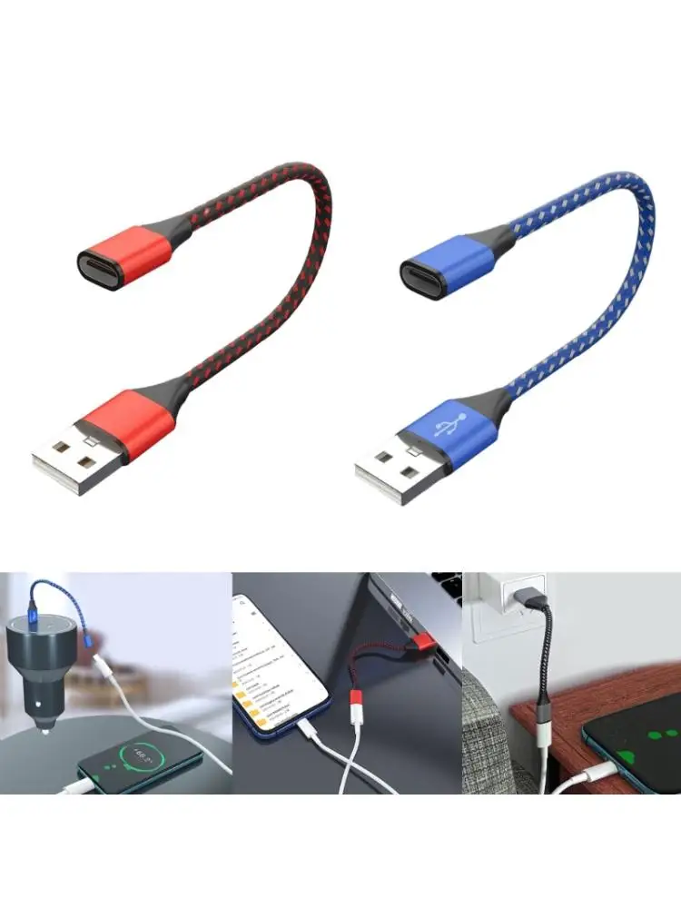 Przedłużacz USB C typu C żeński na USB 2.0 męski przedłużacz konwerter Adapter do przesyłania danych do telefonu laptopa — zdjęcie produktu 7