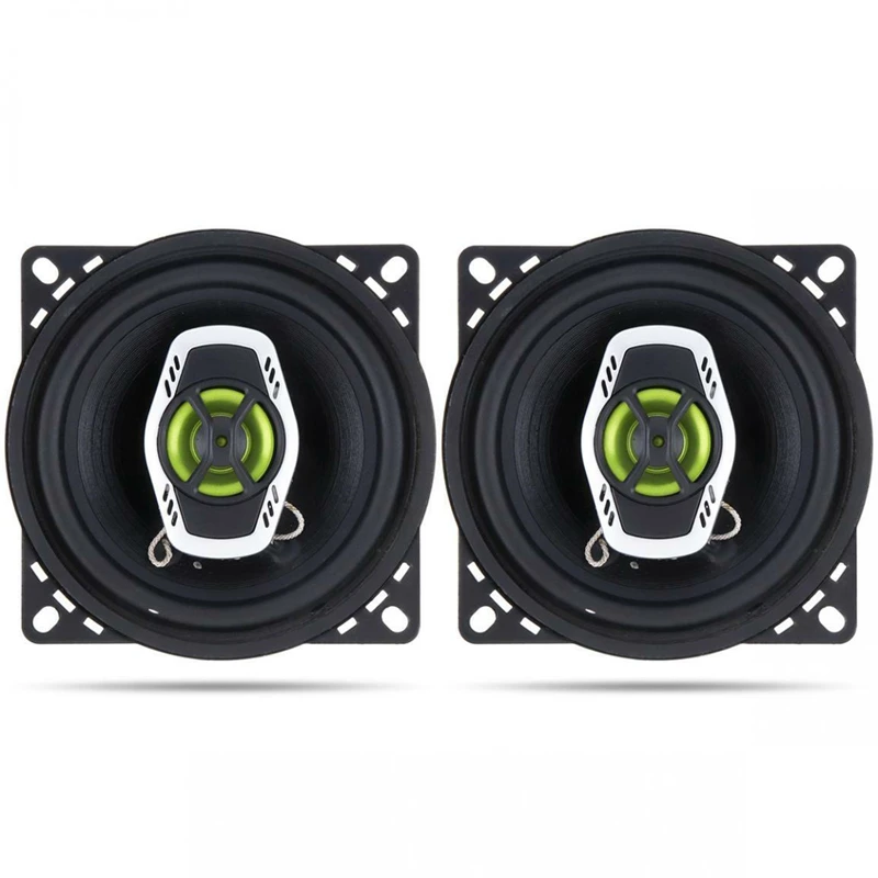 2pcs 4Inch 400W 2Way Car Coaxial Speaker Audio Music Stereo Full Range HIFi Speaker DC12V High Pitch Loudspeaker Subwoofer