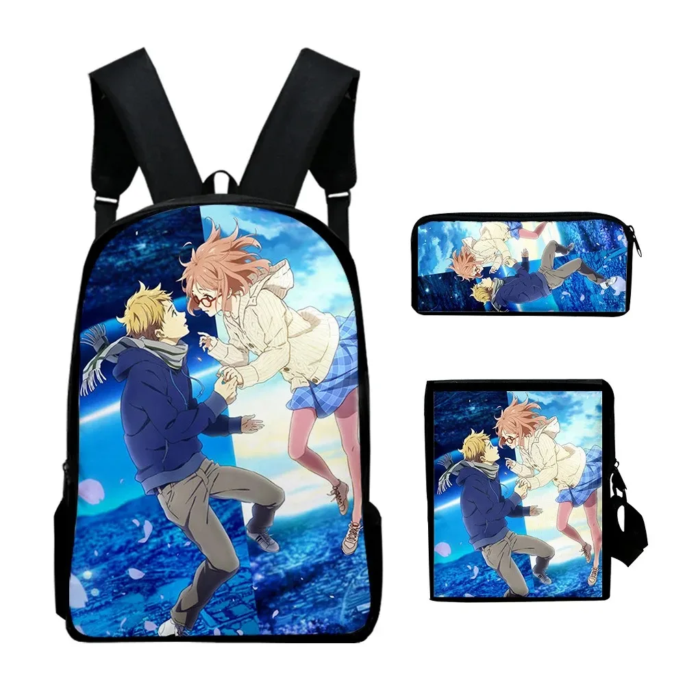 Harajuku 3d backpack printing,3pcs/set,for school,laptop,laptop,shoulder bag,case