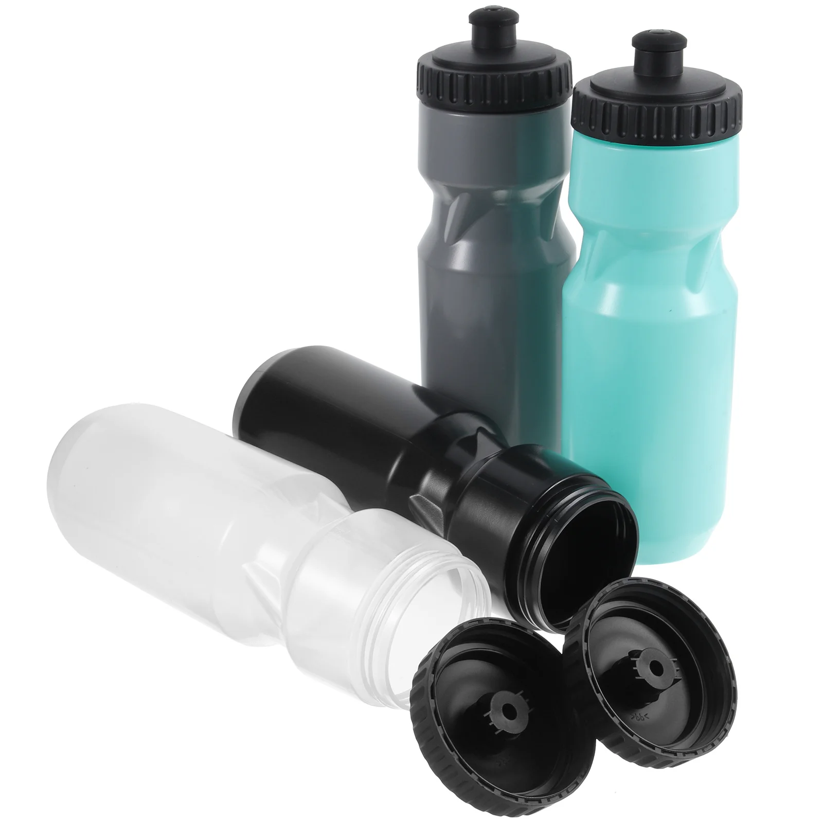 

1pc Sports Water Kettle Lightweight Portable Bpa-Free Outdoor Travel Bottle For Gym Yoga Riding School Leak-Proof Suction Nozzle