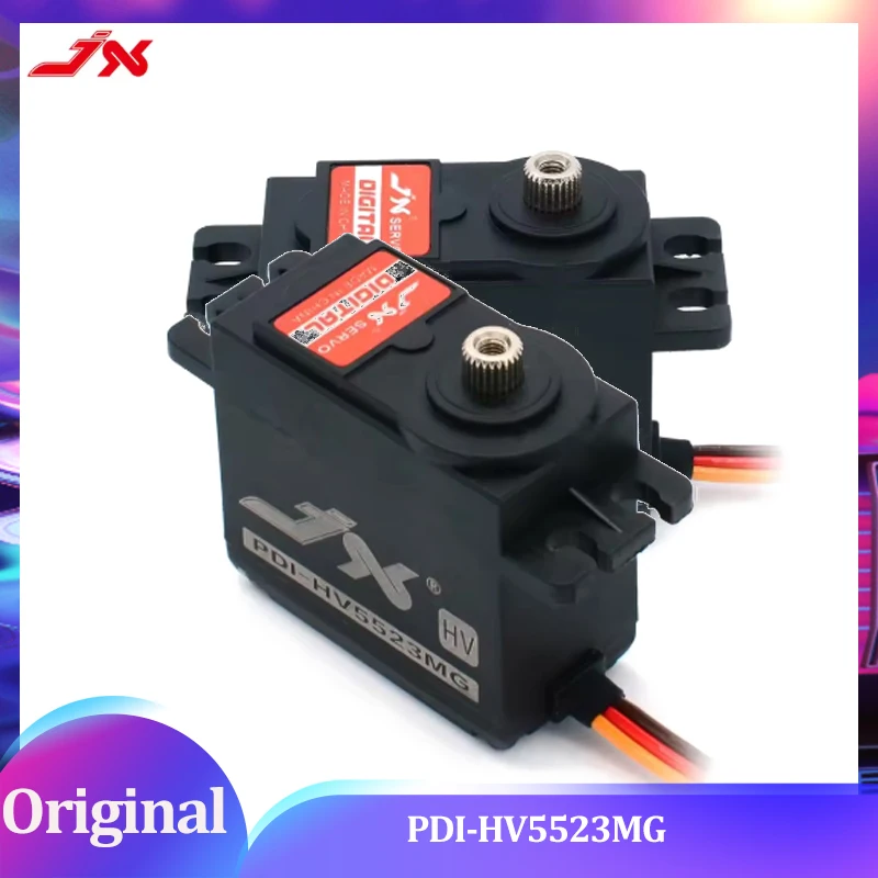 Jx servo PDI-HV5523MG 23kg 8.4v 0.16sec metal engrenagem padrão servo para 1:8 1:10 rc carro robô avião PDI-6225MG-300 hv atualização