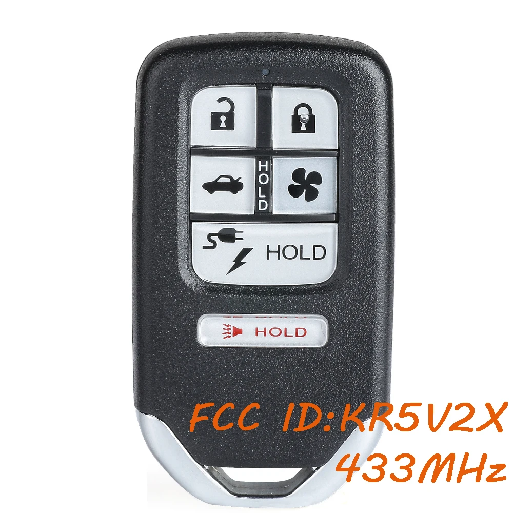 

Умный дистанционный брелок KEYECU KR5V2X для Honda Clarity 2018 2019 2020 2021 72147-TRW-A01 A2C98676600 433 МГц 7812D-V2X