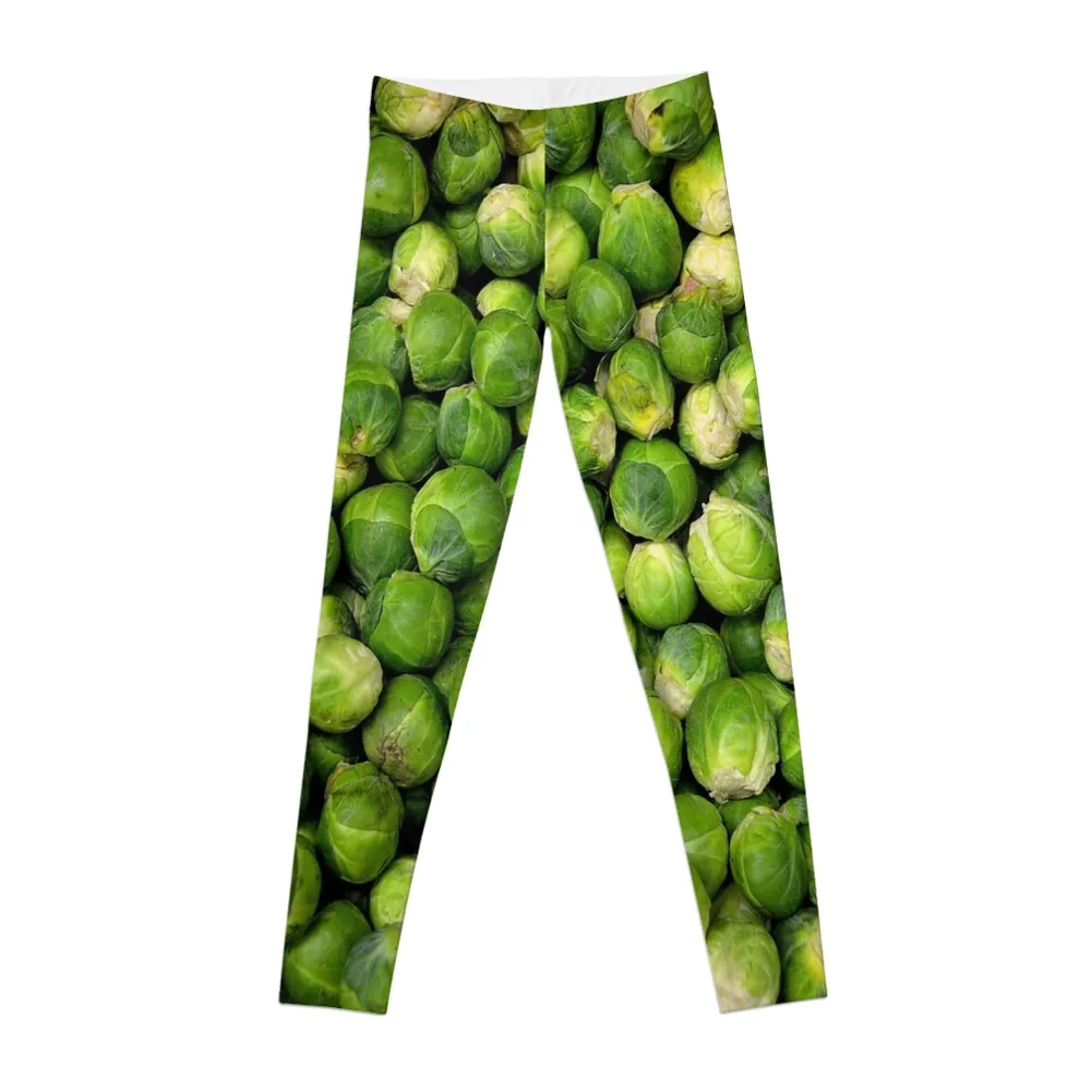 

Quirky Brussels Sprout Cell Phone Case Leggings Leginsy push up fitness set gym for fitness Womens Leggings