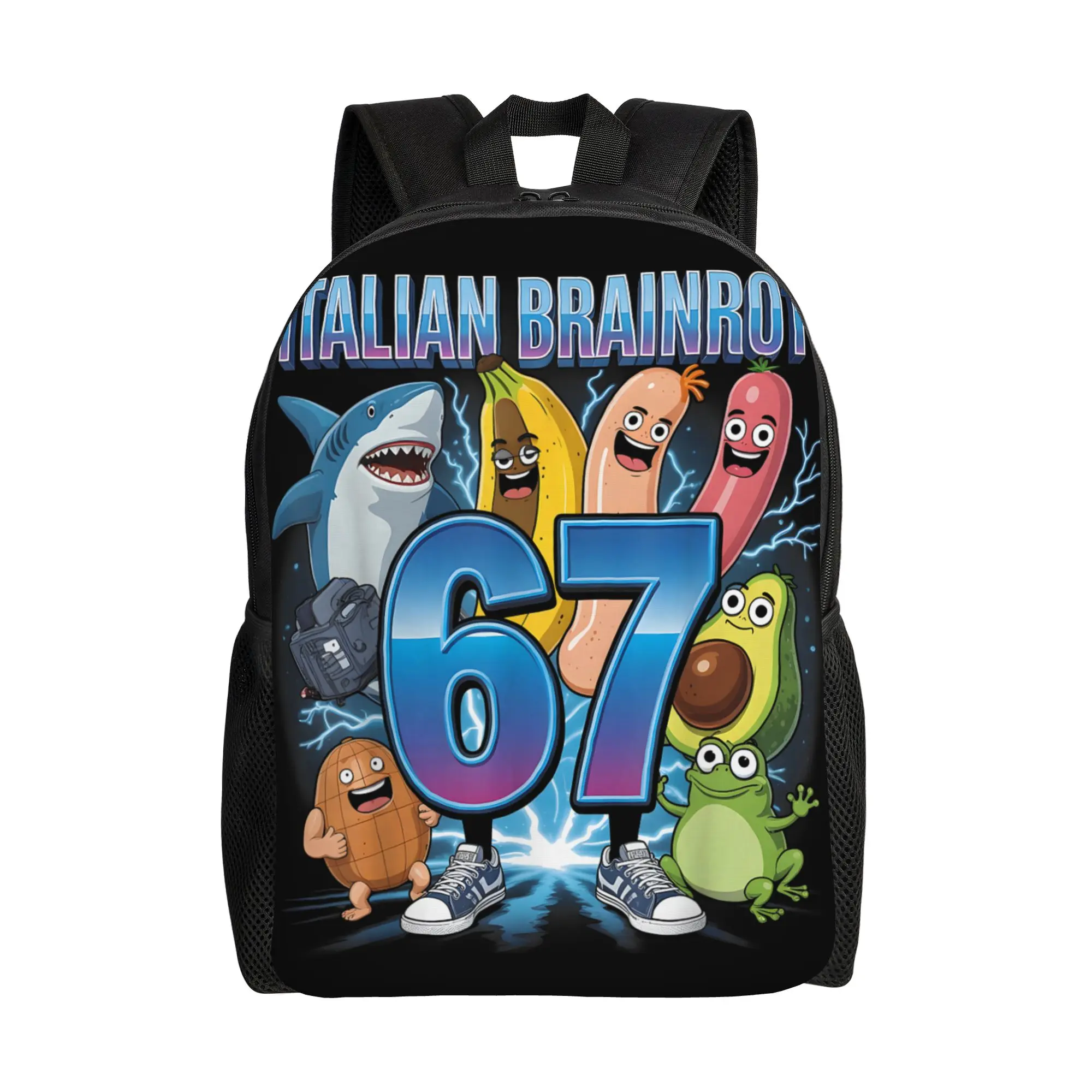 mochila-classica-italian-brainrot-meme-67-six-seven-duravel-para-escola-e-trabalho-mochila-diurna-para-homens-e-mulheres-bolsa-de-ombro-para-laptop