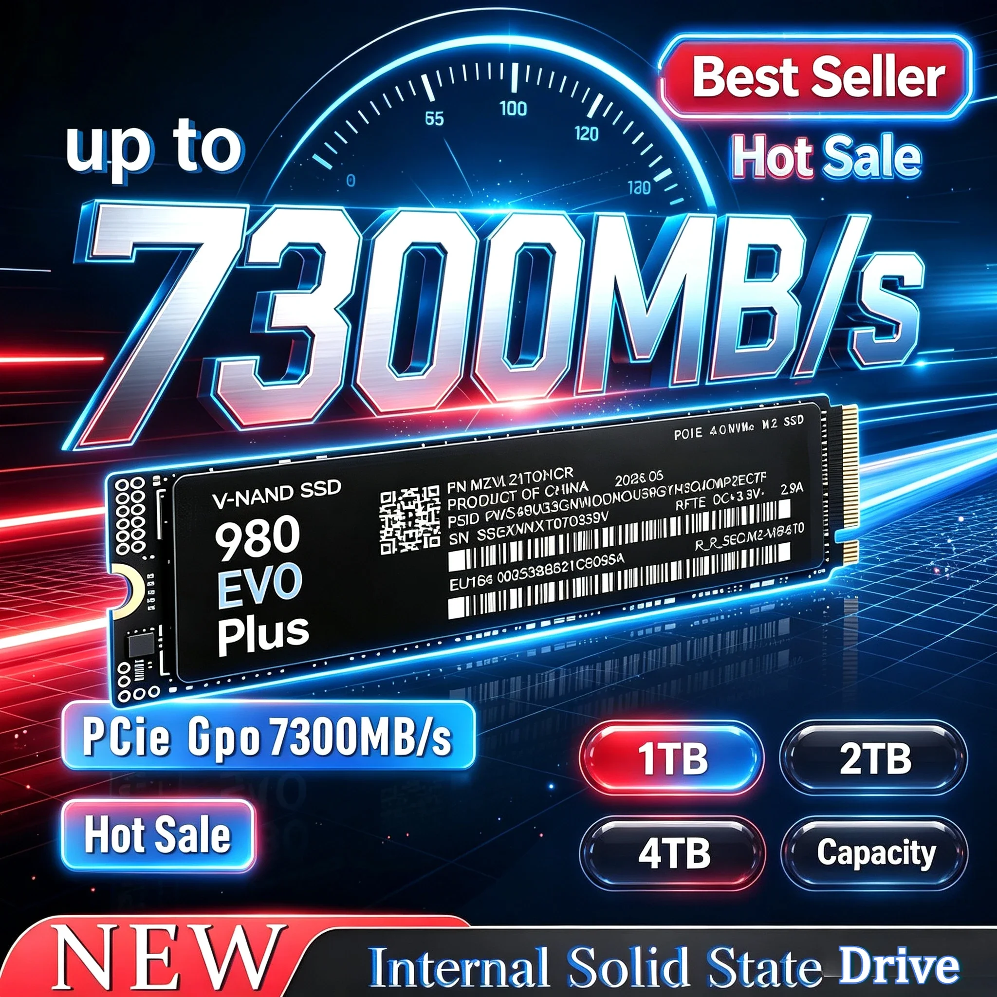 M.2 Nvme 4Tb Pcie 4.0 Ssd - 980 EVO Plus M.2 2280 NVMe