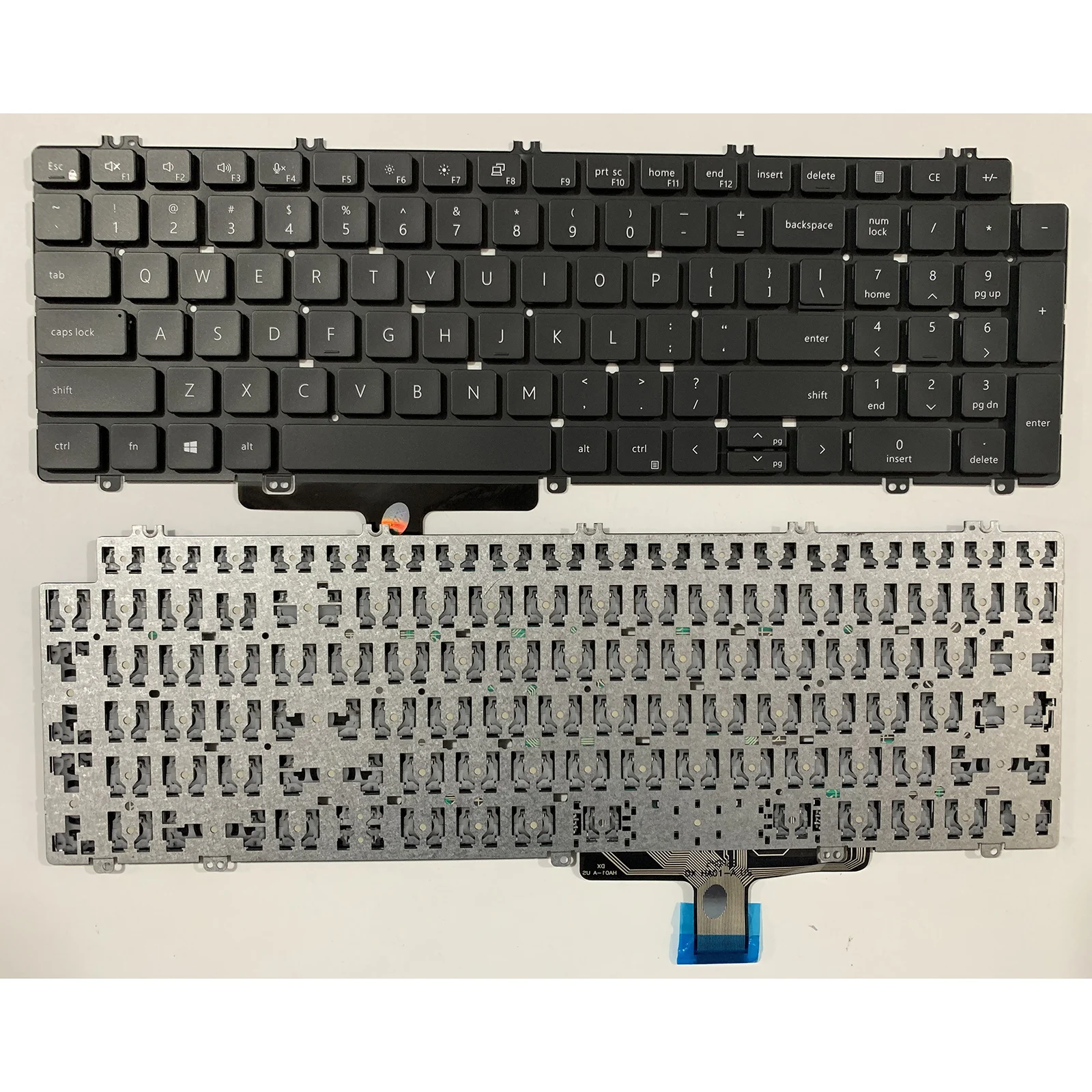 تخطيط US SP RU للوحة مفاتيح الكمبيوتر المحمول Dell Precision 7750 7760 3560 3561 Latitude 3540 5520 5521 5530 5531 5540 7550 7560 P170G