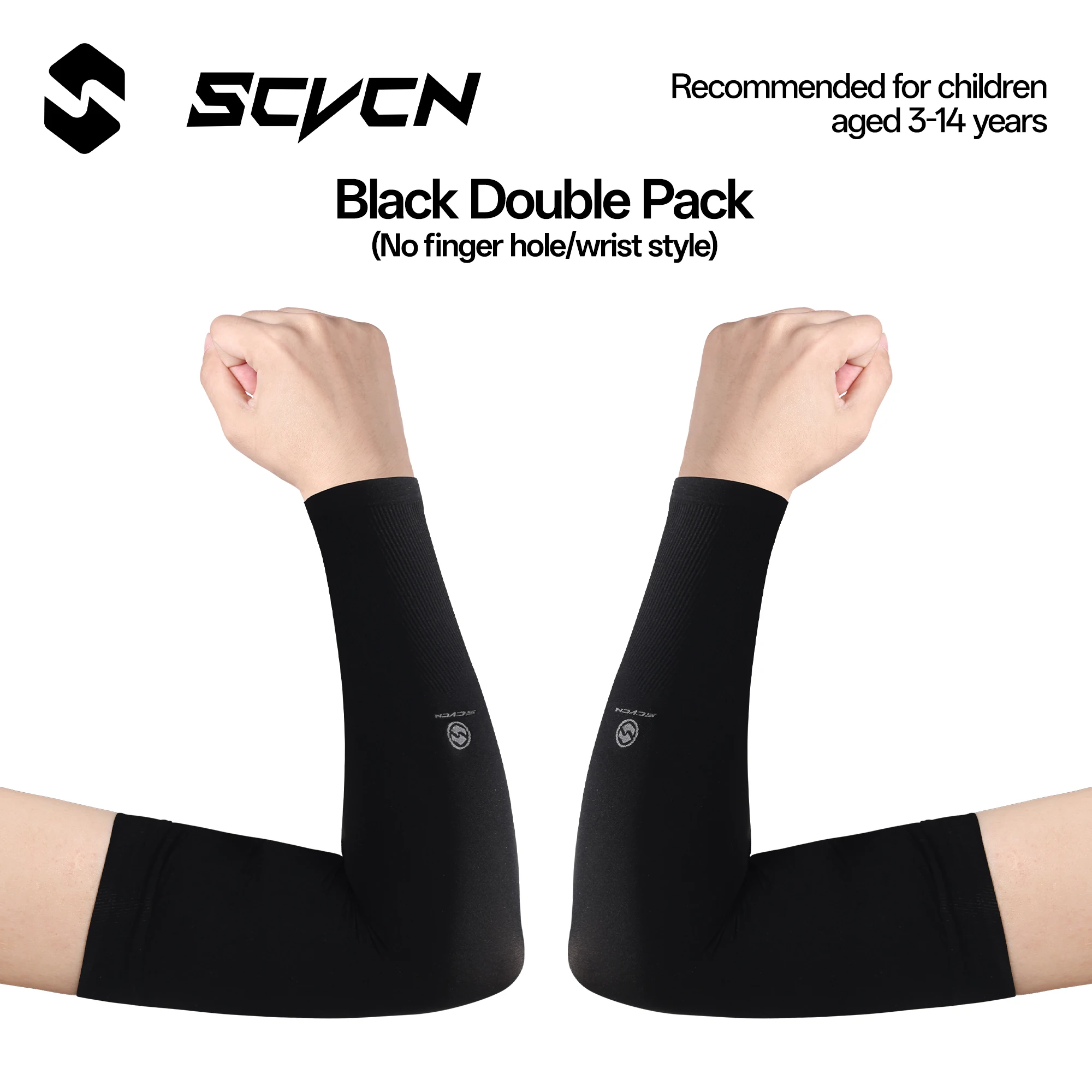 AliExpress NONE SCVCN Boys Ice Cover Girls Arm Sleeves Kids Sleeve Cycling Anti-UV Hiking Fishing Running Biking Cooling Fabric Cycling Outdoor