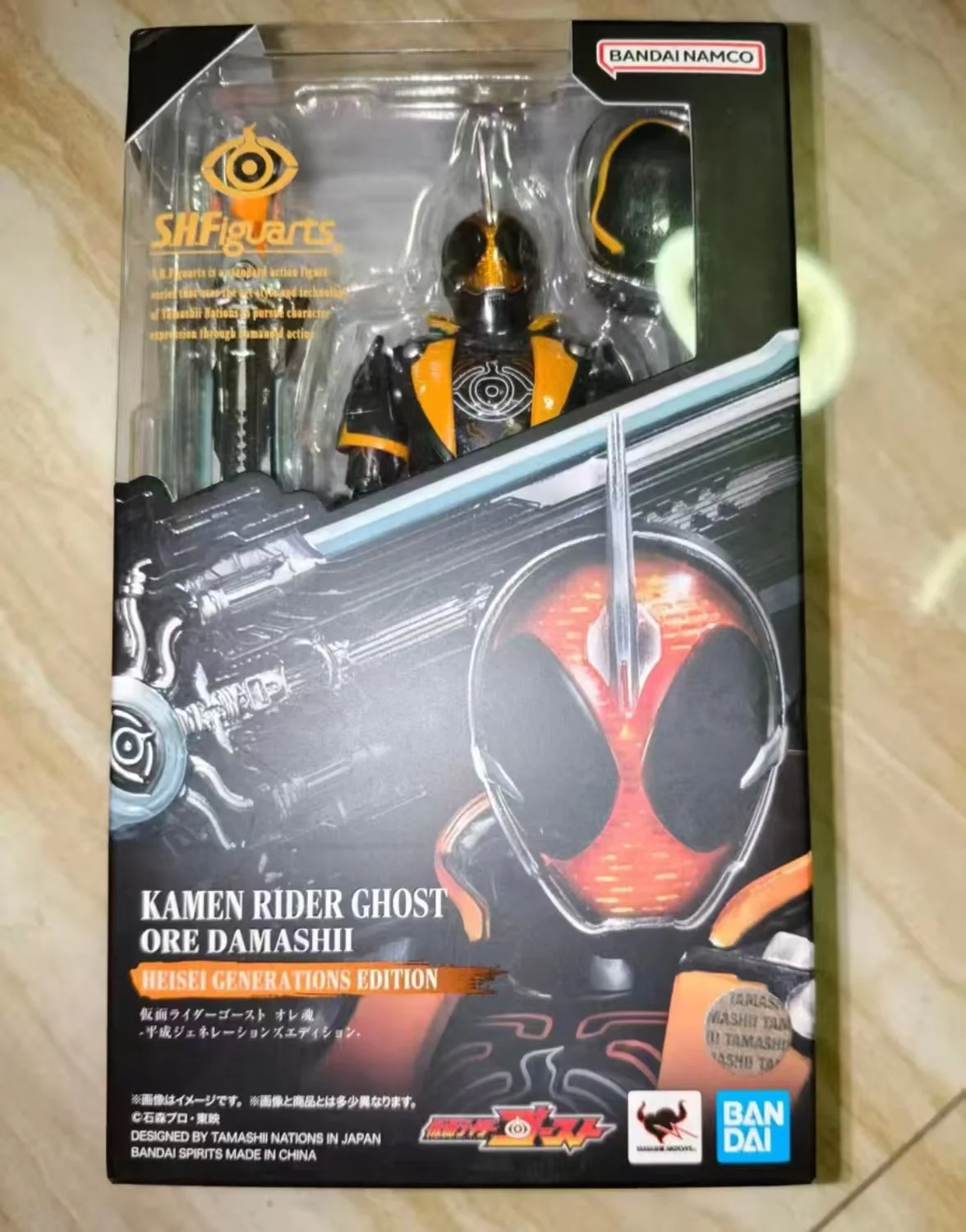 

Bandai оригинал в наличии H F Kamen Rider Kamen Rider Ghost Фигурка Модель Кукла Совершенно новая в упаковке Аниме Персонажи Гараж