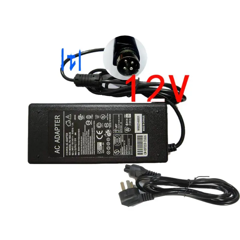 

Round-mouthed 4-pin 12V6A power adapter