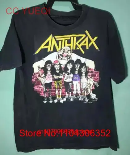 ANTHRAX T Shirt HOT summer father day Dad art long or short sleeves