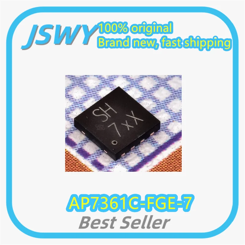 

(10/50 pieces) AP7361C-FGE-7 AP7361 UDFN-8 New low dropout linear regulator chip. Brand new and authentic. Fast shipping