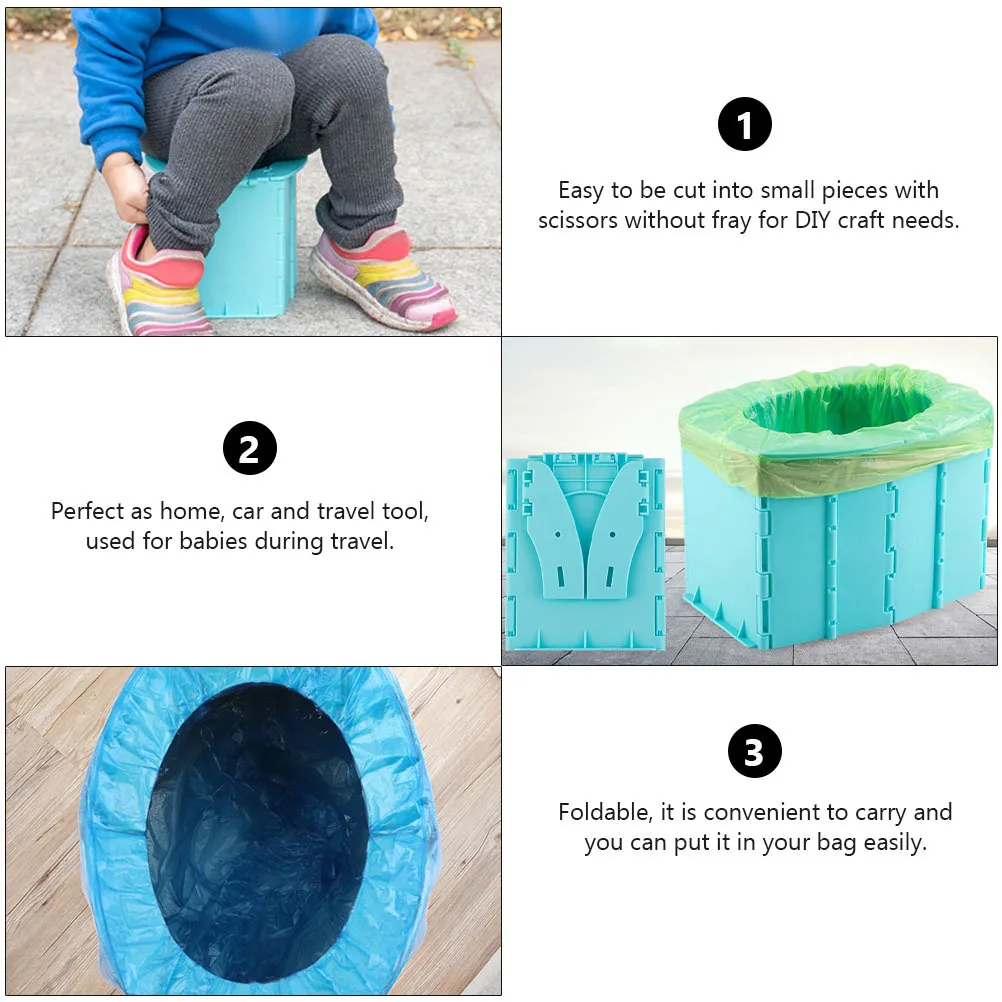 1 pçs bebê dobrável viagem toalete portátil crianças potty carro toalete infantil portátil dobrável potty trainer ao ar livre closestool