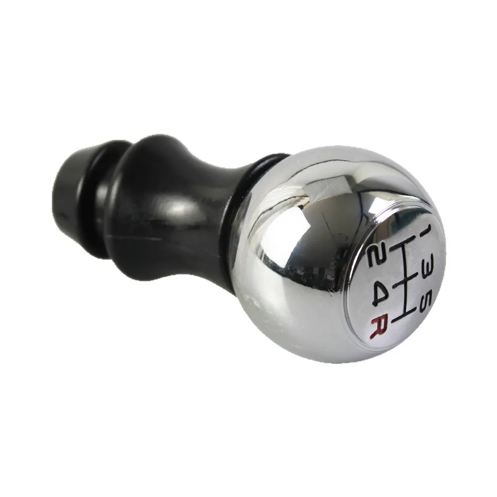 The new gear shift head is suitable for Peugeot car manual transmissions, the red R alloy gear lever lever lever shifter handbal view 5