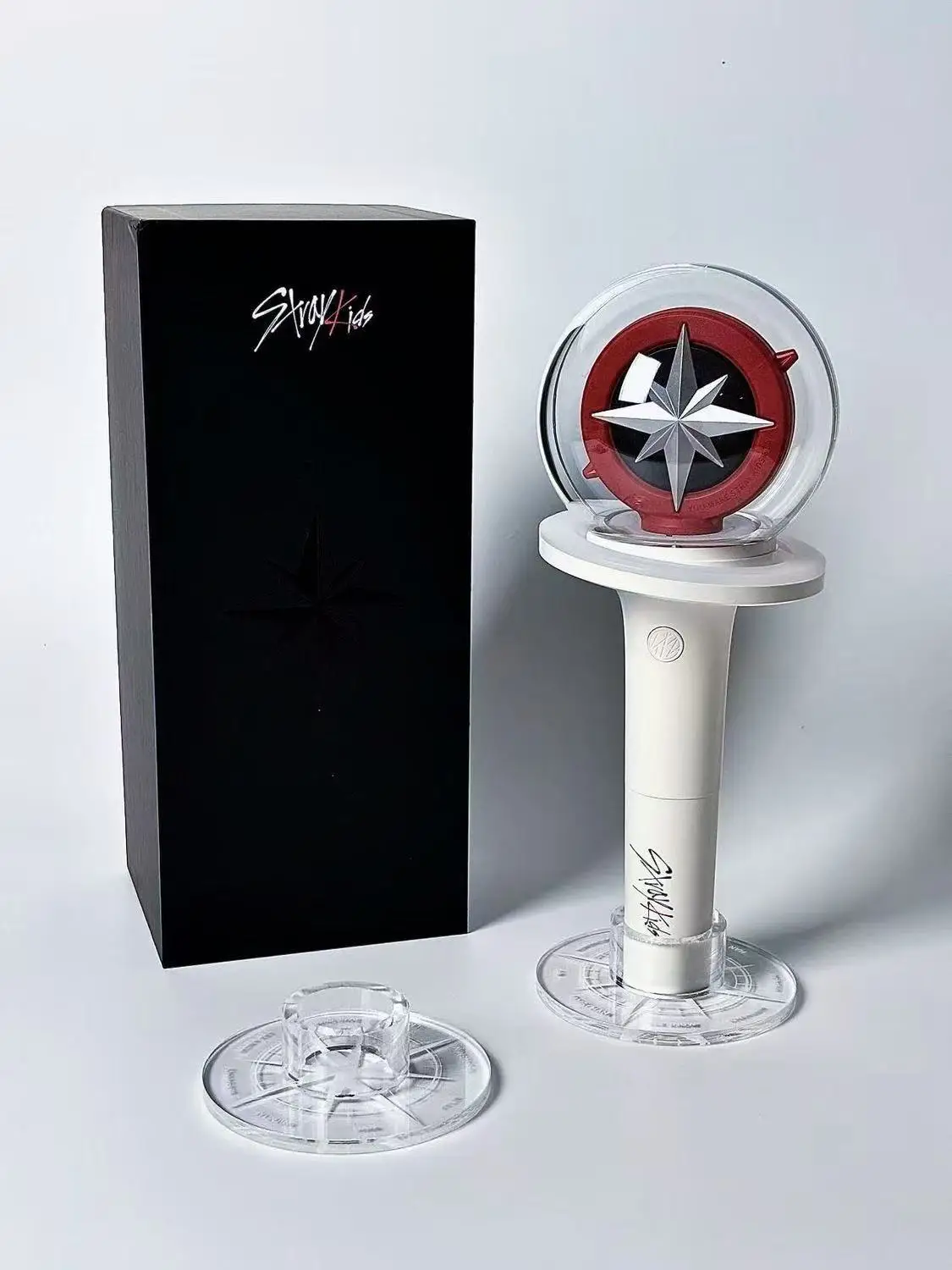 SKZOO KPOP En Stock Stray Kids Nachimbong Ver.2 Compass Light Stick Lámpara de Mano para Conciertos Merchandising de Apoyo para Fans