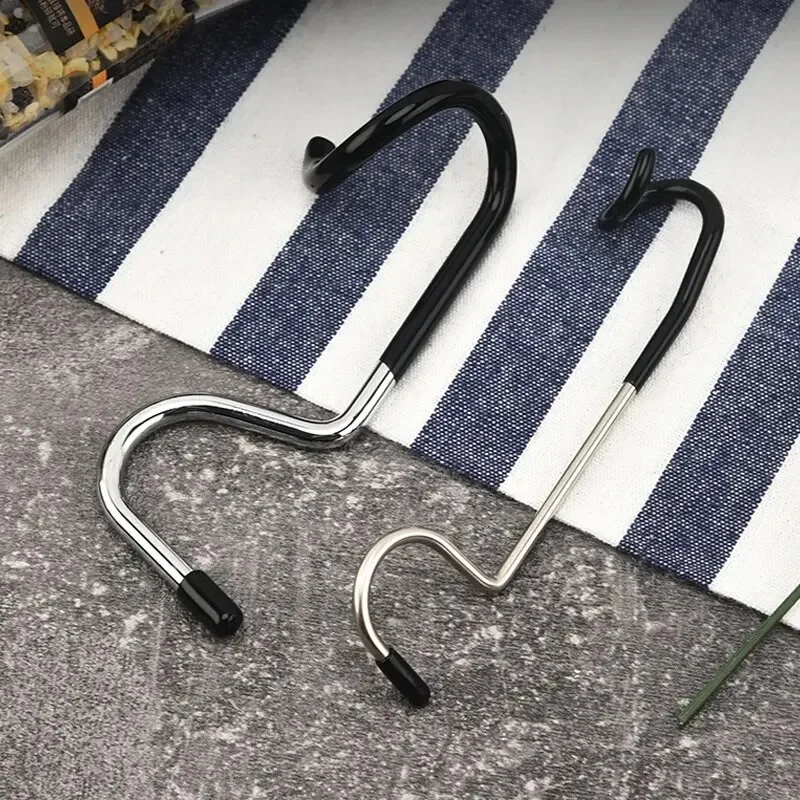 

Outdoor Camping Lamp Hook Lamp Pole Hook Multifunctional S-Type Non-slip Stainless Steel Pigtail Hook Portable Rack Hook