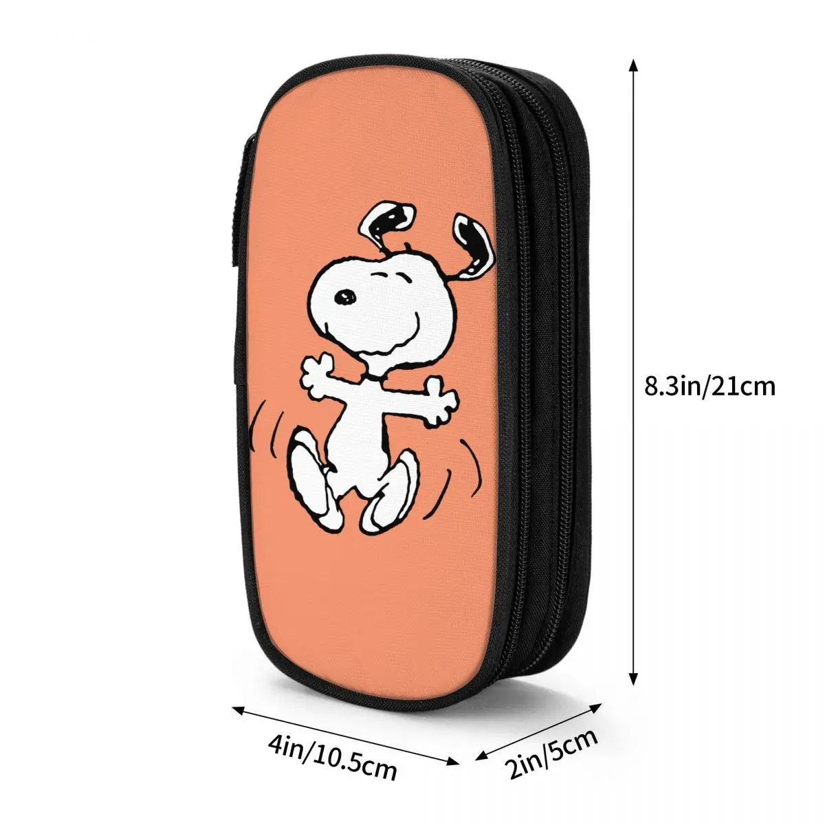 Imagem -06 - Snoopy Lápis Case Moda dos Desenhos Animados Caneta Caixa Bolsa Estudante Grande Armazenamento Estudantes Escola Cosméticos Lápis