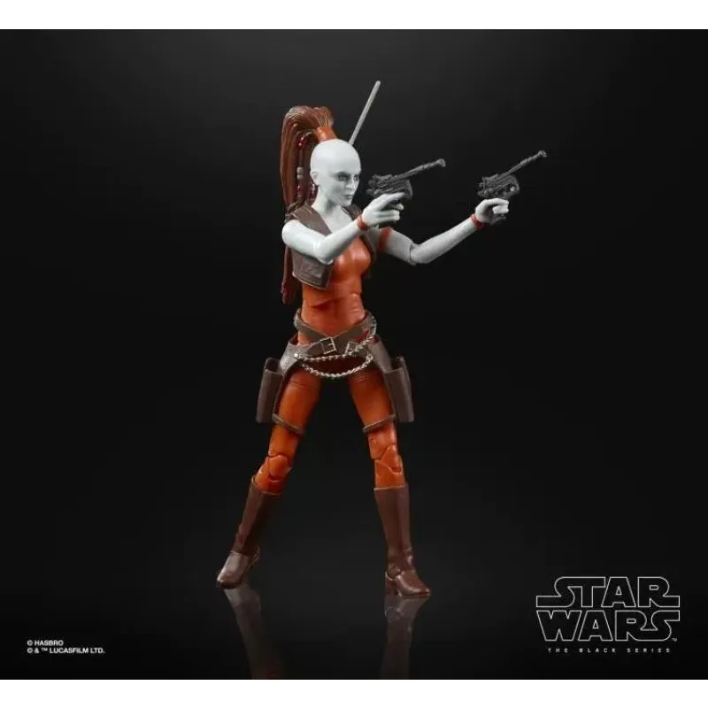 Original Hasbro Star Wars The Black Series THE CLONE WARS AURRA SING Anime Figures Toys Collection Models view 5