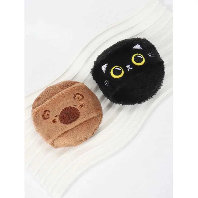 Mélangeur de maquillage féminin, bouffée de poudre cosmétique, mignon, dessin animé, Portable, doux, outils de maquillage pour femmes, maquillage Kawaii