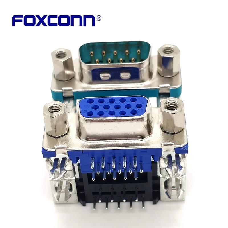 

Foxconn DM12241-H5015-4F VGA Go Public 9PIN Down Mother 15PINconn Connector