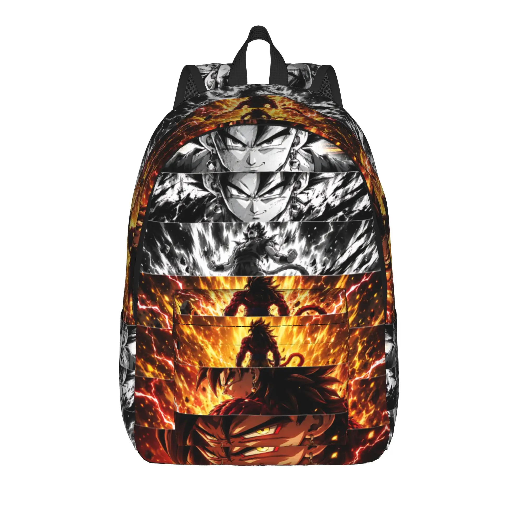 Fashion Dragon Ball Theme Backpack Shonen anime Mochilas New Outdoor Zipper Closure Rucksack